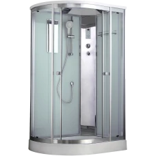 Душевая кабина Timo Comfort T-8802R Clean Glass 120х85х220+турецкая баня хамам+стульчик прозрачный