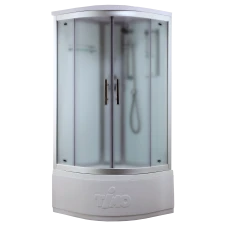 Душевая кабина Timo Standart T-6600 Silver Fabric 100х100х220, турецкая баня хамам