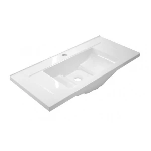 Тумба с раковиной Эстет Elin 80 1 ящик, белая