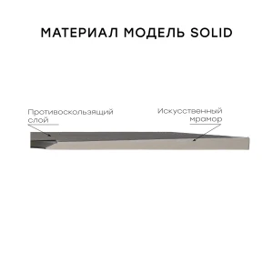 Душевой поддон Starohome SOLID 80х80 WHITE MATT