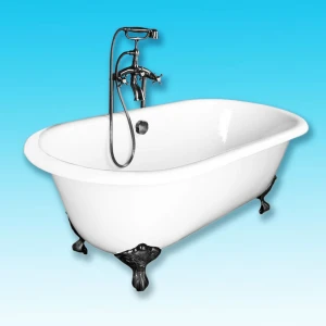 Чугунная ванна Elegansa Gretta Chrome 170х75