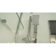 Душевая кабина Timo Premium IMPI H-517-T-CH/C 100х100х220, стульчик прозрачный