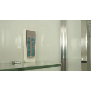 Душевая кабина Timo Premium NURA H-516-T-CH/C 100х100х220, стульчик прозрачный