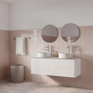 Тумба под раковину IDDIS Aiger 120 со столешницей, белый AIG12W0i95K