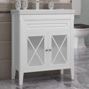 Тумба под раковину Opadiris Палермо 80, цвет белый матовый