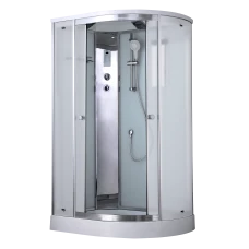 Душевая кабина Timo Comfort T-8802L Fabric Glass 120х85х220+турецкая баня хамам+стульчик прозрачный
