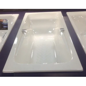 Чугунная ванна Jacob Delafon Repos 160x75 E2929 с отверстиями для ручек