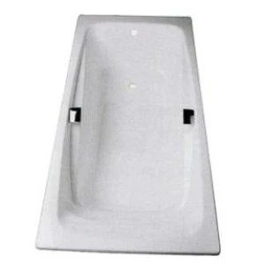 Чугунная ванна Jacob Delafon Repos 170x80 E2915 с отверстиями для ручек