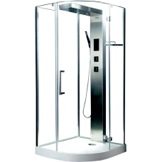 Душевая кабина Timo Premium ARMO H-506-T-CH/C 90х90х215, стульчик прозрачный