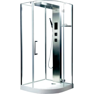 Душевая кабина Timo Premium ARMO H-506-T-CH/C 90х90х215, стульчик прозрачный