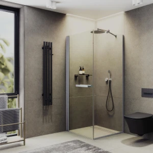 Душевой уголок Maybah Glass на монопетле 100х100 MGY-1345-5 Прозрачный