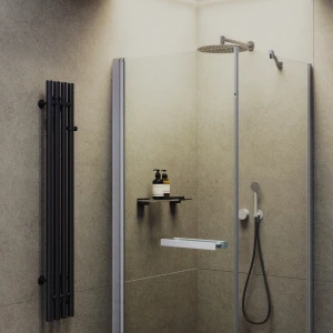 Душевой уголок Maybah Glass на монопетле 100х100 MGY-1345-5 Прозрачный