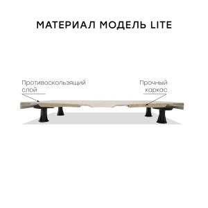Душевой поддон STPOOL LITE 100х70 WHITE MATT