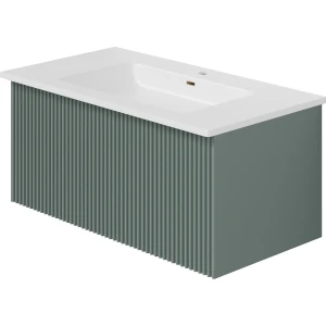 Тумба под раковину La Fenice TERRA Grigio 80 серо-зелёная