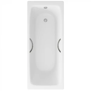 Ванна чугунная Delice Biove 170х75 с ручками DLR220509R