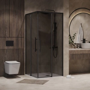 Душевое ограждение Niagara Nova NG-2829-34BLACK 90х90
