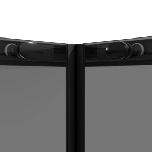 Душевое ограждение Niagara Nova NG-2828-34BLACK 80х80