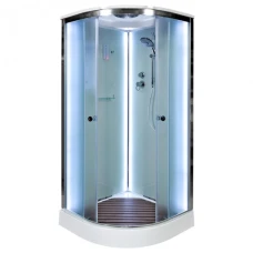 Душевая кабина AvaCan D 08-S 80х80 с крышей и LED подсветкой
