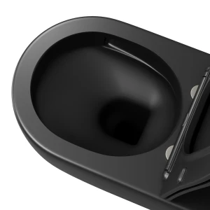 Унитаз подвесной Grossman GR-4457BMSQ черный матовый