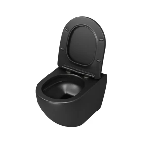 Унитаз подвесной Grossman GR-4457BMSQ черный матовый