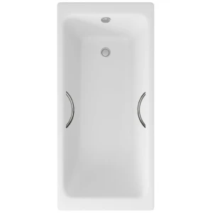 Ванна чугунная Delice Parallel 150х70 с ручками DLR220503R