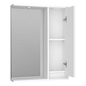 Зеркальный шкаф Brevita Balaton 65 правый (белый)