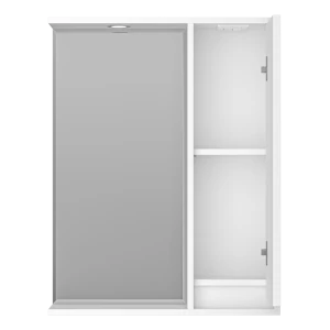 Зеркальный шкаф Brevita Balaton 65 правый (белый)