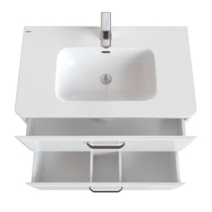 Тумба с раковиной Iddis Brick 80 белая BRI80WFi95K