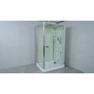 Душевая кабина Timo Premium PURO H-511L-T-CH/C 90х120х220, стульчик прозрачный