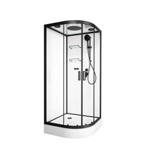 Душевая кабина Frank F409 Black 90x90