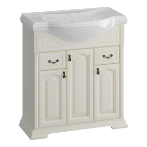 Тумба под раковину Opadiris Риспекто 80, цвет слоновая кость