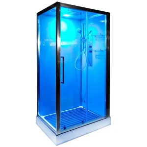 Душевая кабина DTO Z 120 KERAVA с электрикой 120х90 NEW PREMIUM