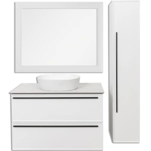 Зеркало с подсветкой La Fenice Cubo Bianca 80 белое