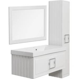 Зеркало с подсветкой La Fenice Cubo Bianca 80 белое