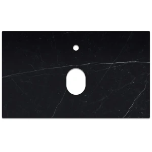 Столешница La Fenice Granite Black Olive Light Lappato Terra 80 черная
