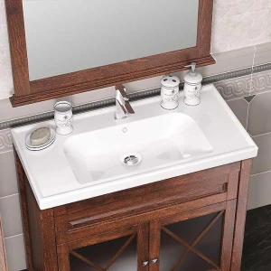 Тумба под раковину Opadiris Палермо 80, цвет светлый орех