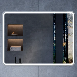 Зеркало Vinсea LED VLM-3Vс800 80х60 с сенсорным выключателем и диммером