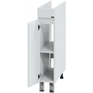 Тумба под раковину СанТа Марс 19 под стиральную машину, 1 дверь, светлая