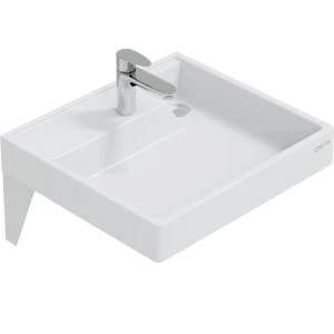 Раковина СанТа Юпитер 60 над стиральной машиной 900130, с кронштейнами