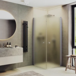 Душевой уголок Maybah Glass на монопетлях 80х80 MGY-1293-5 Сатин