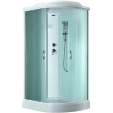 Душевая кабина Timo eco ТЕ-0702 Р L 120х80х218, турецкая баня хамам, стульчик прозрачный