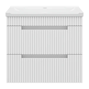 Тумба под раковину Brevita Ariana 60 подвесная (белая)