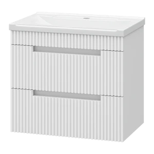 Тумба под раковину Brevita Ariana 60 подвесная (белая)