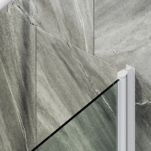 Шторка на ванну Maybah Glass поворотная на монопетле 40х140 MGV-596-1 Прозрачная