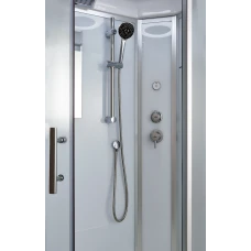 Душевая кабина Timo Standart T-6620 Silver Fabric R 120х85х220, турецкая баня хамам