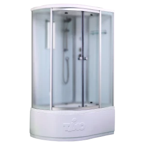 Душевая кабина Timo Standart T-6620 Silver Fabric R 120х85х220, турецкая баня хамам