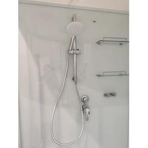 Душевая кабина Frank F412/1L М White 120x80 Б/К, стекло матовое