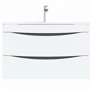 Тумба с раковиной IDDIS Cloud 80 подвесная, белая CLO80W0i95K