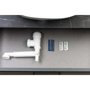 Тумба под раковину La Fenice Elba Blu Grigio 80 синяя