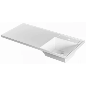 Раковина Санта Лидер 100 над стиральной машиной 900107, без кронштейнов, правая